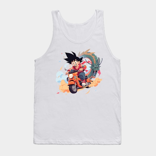 goku Tank Top by skatermoment